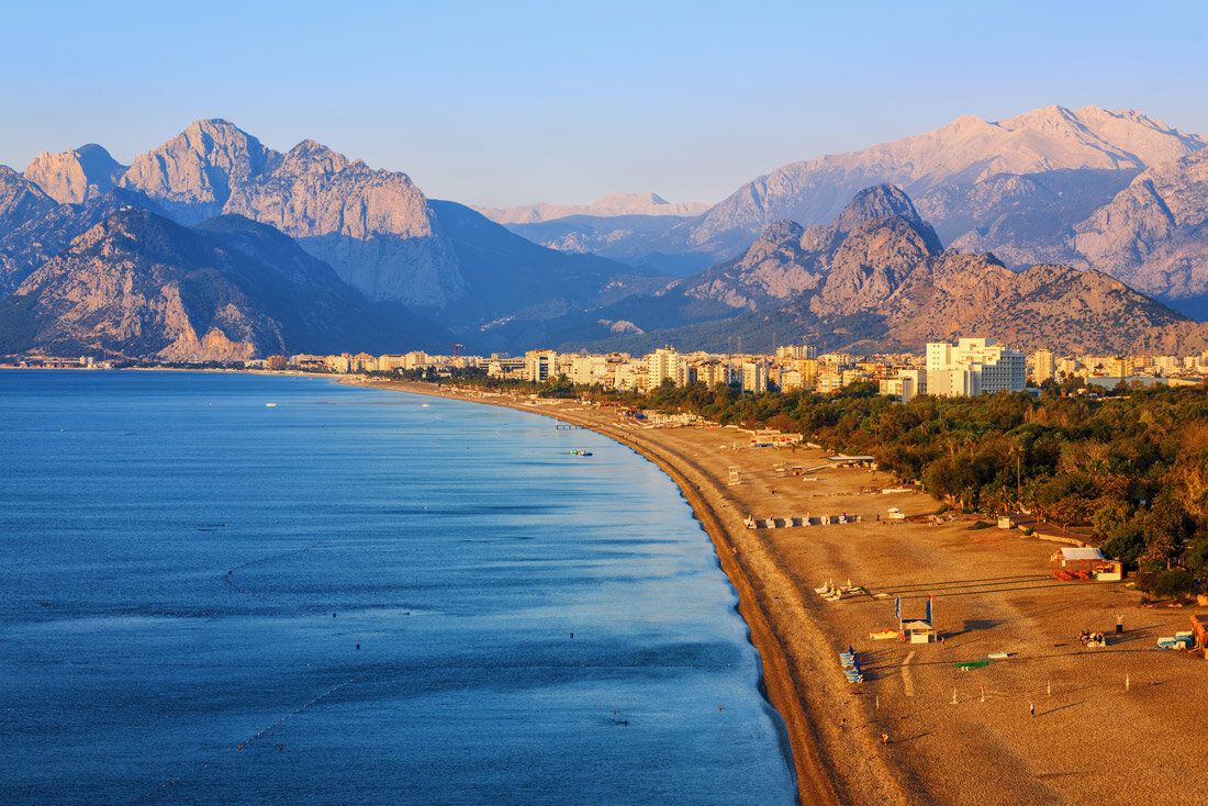 Konyaaltı Beach, Antalya, Turkey