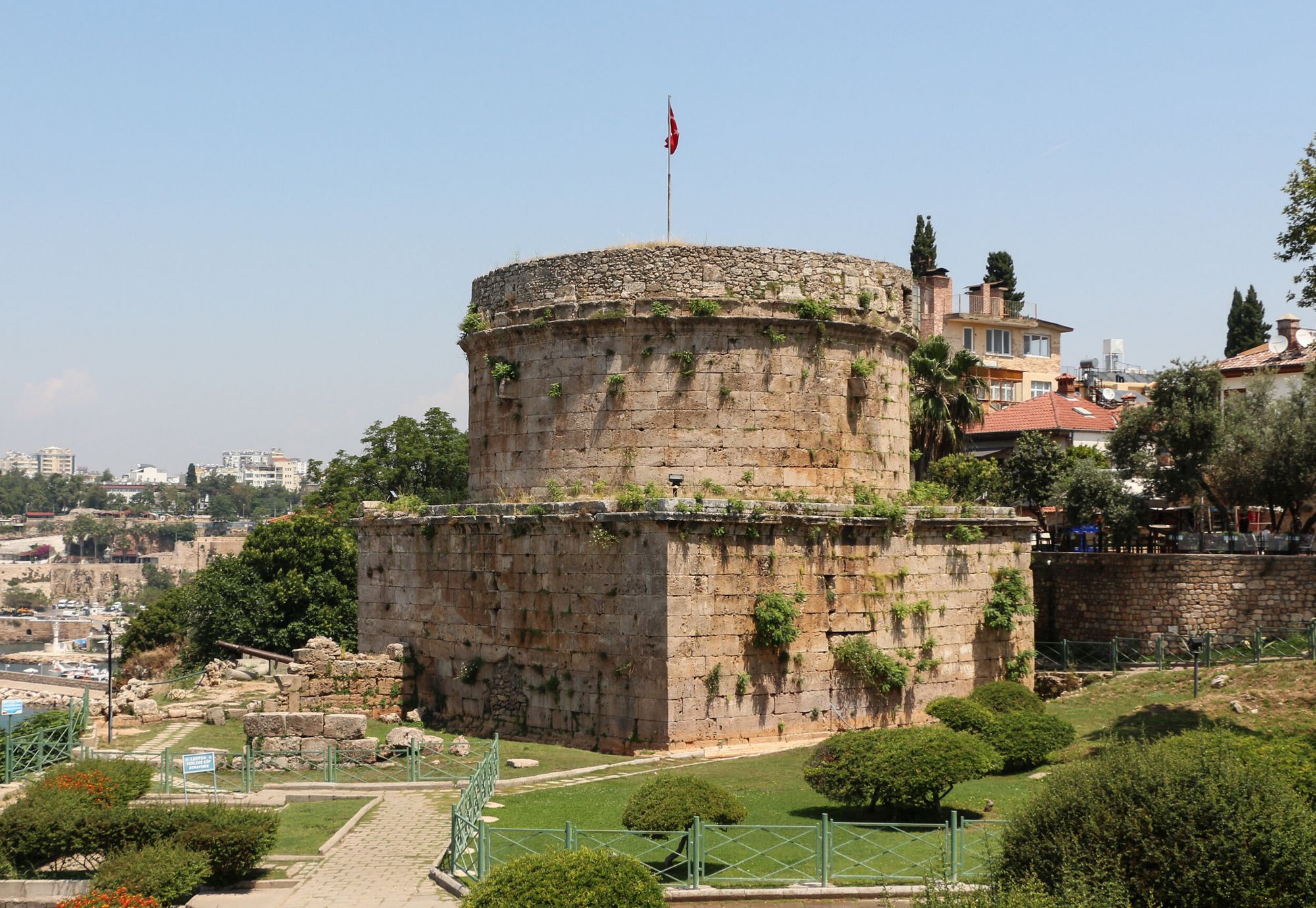 Hıdırlık Tower, Antalya, Turkey photo by Bernard Gagnon