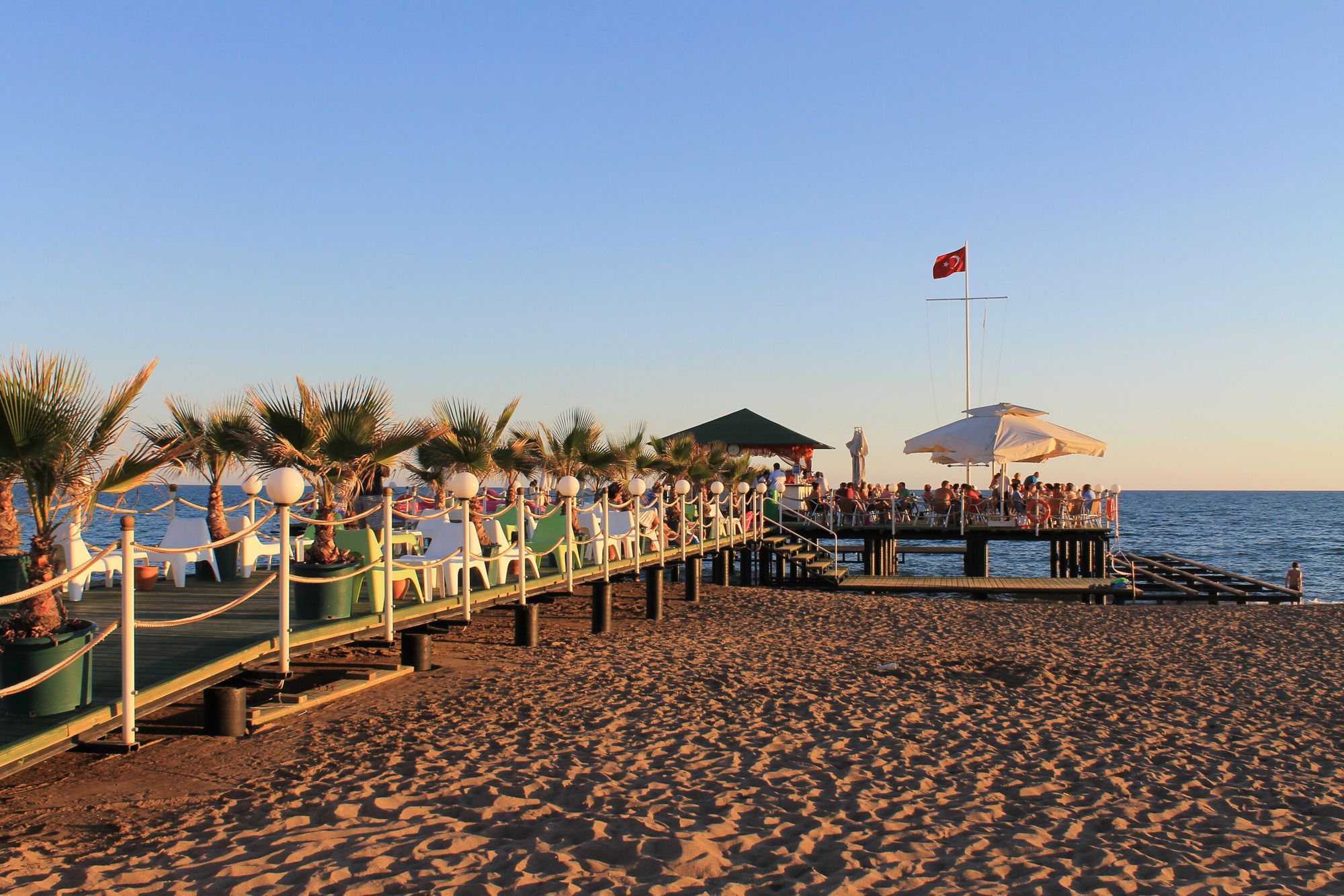 Lara Beach, Antalya, Turkey Photo by thetraveler.com