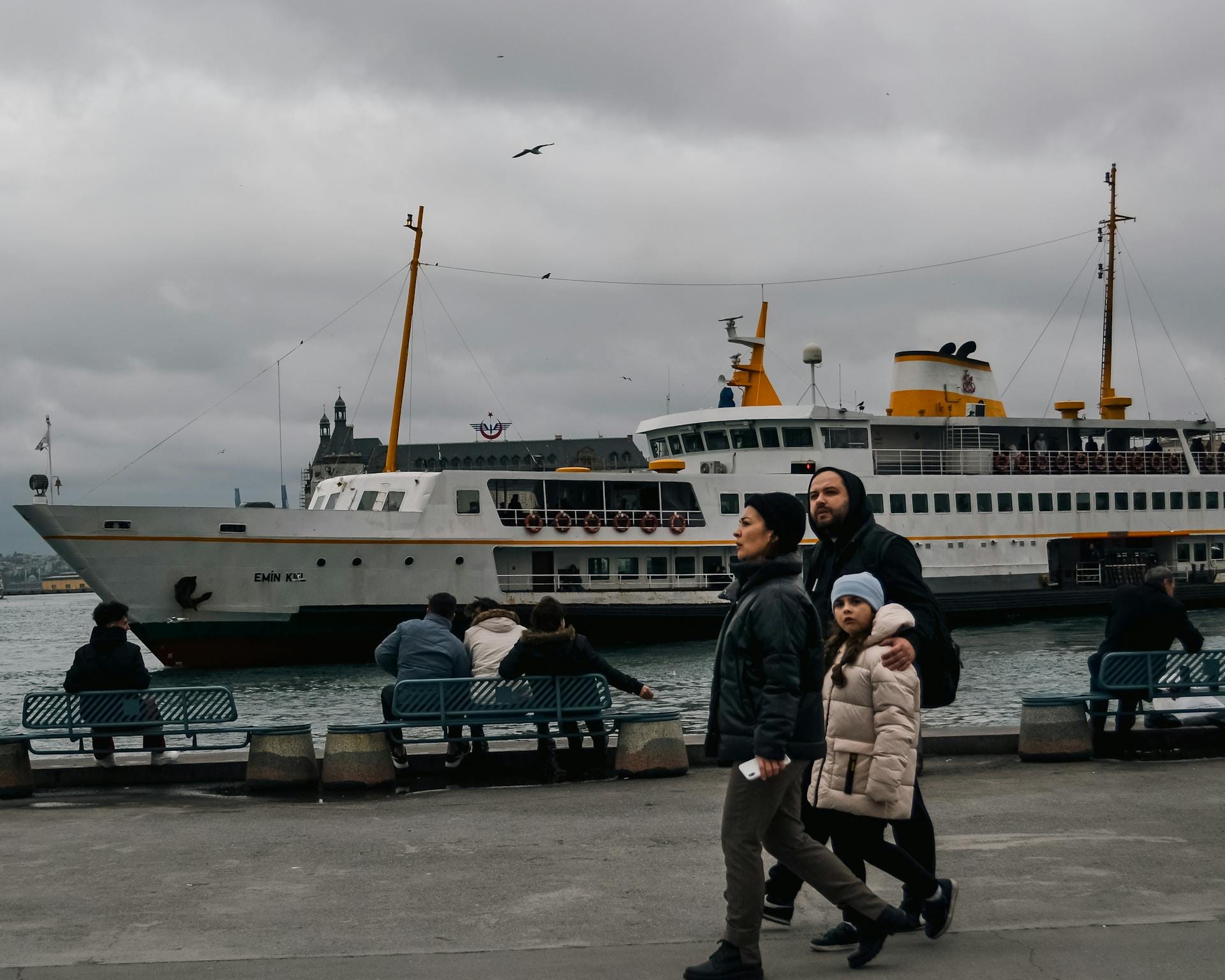 Family enjoying daily life in Turkey, exploring coastal lifestyle and community living