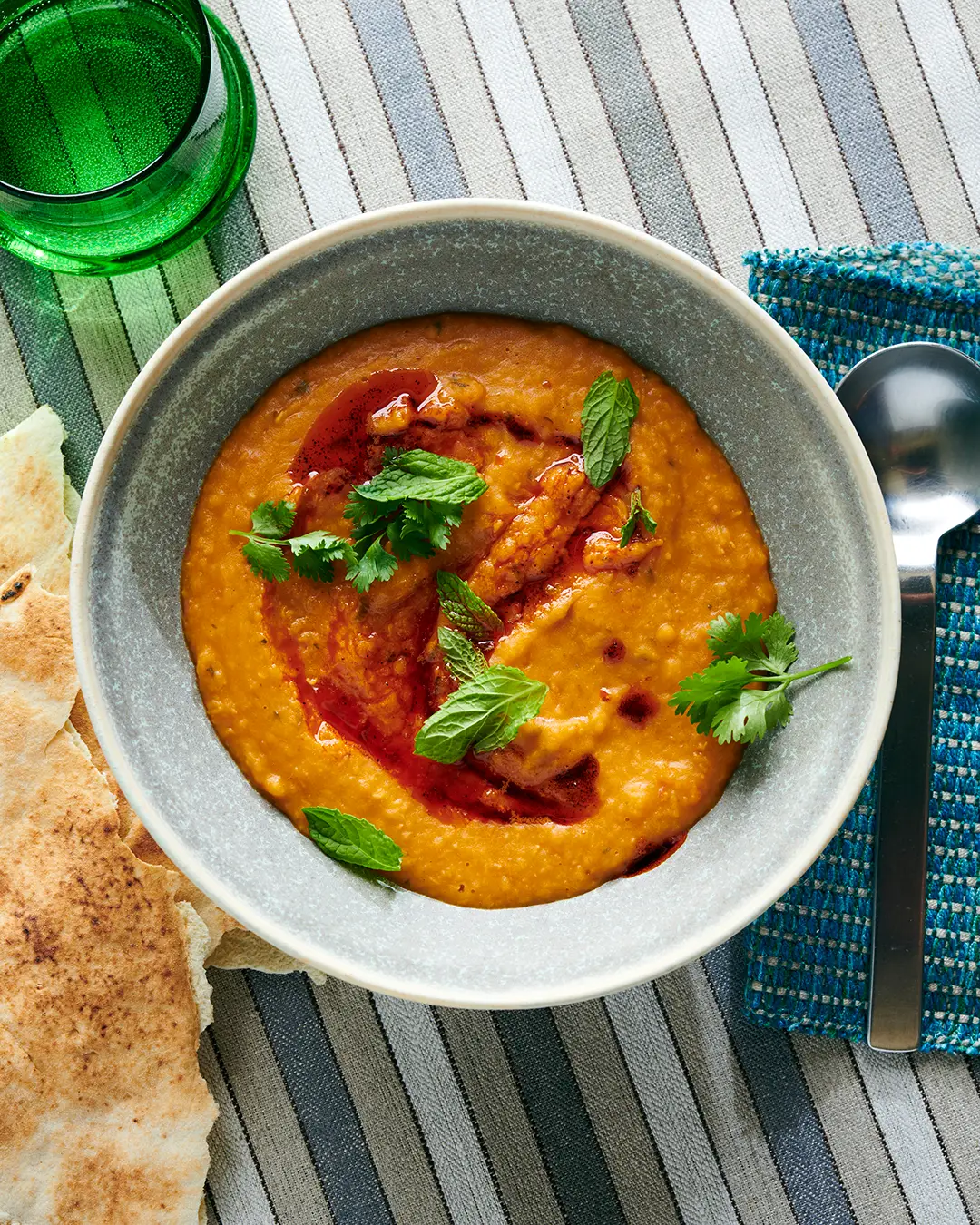 Spicy Turkish Red Lentil Soup Delicious and Comforting