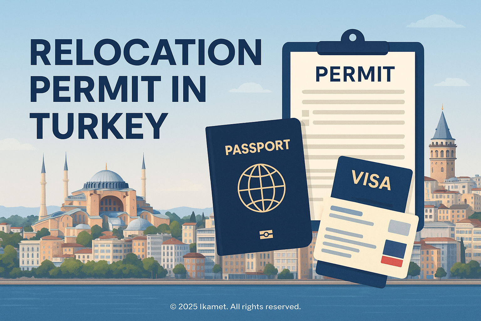 Guide to relocation visa, residence permit, passport process in Turkey for expats