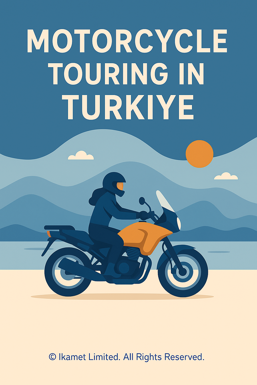 Riders exploring Turkish roads through coasts and mountain scenery.