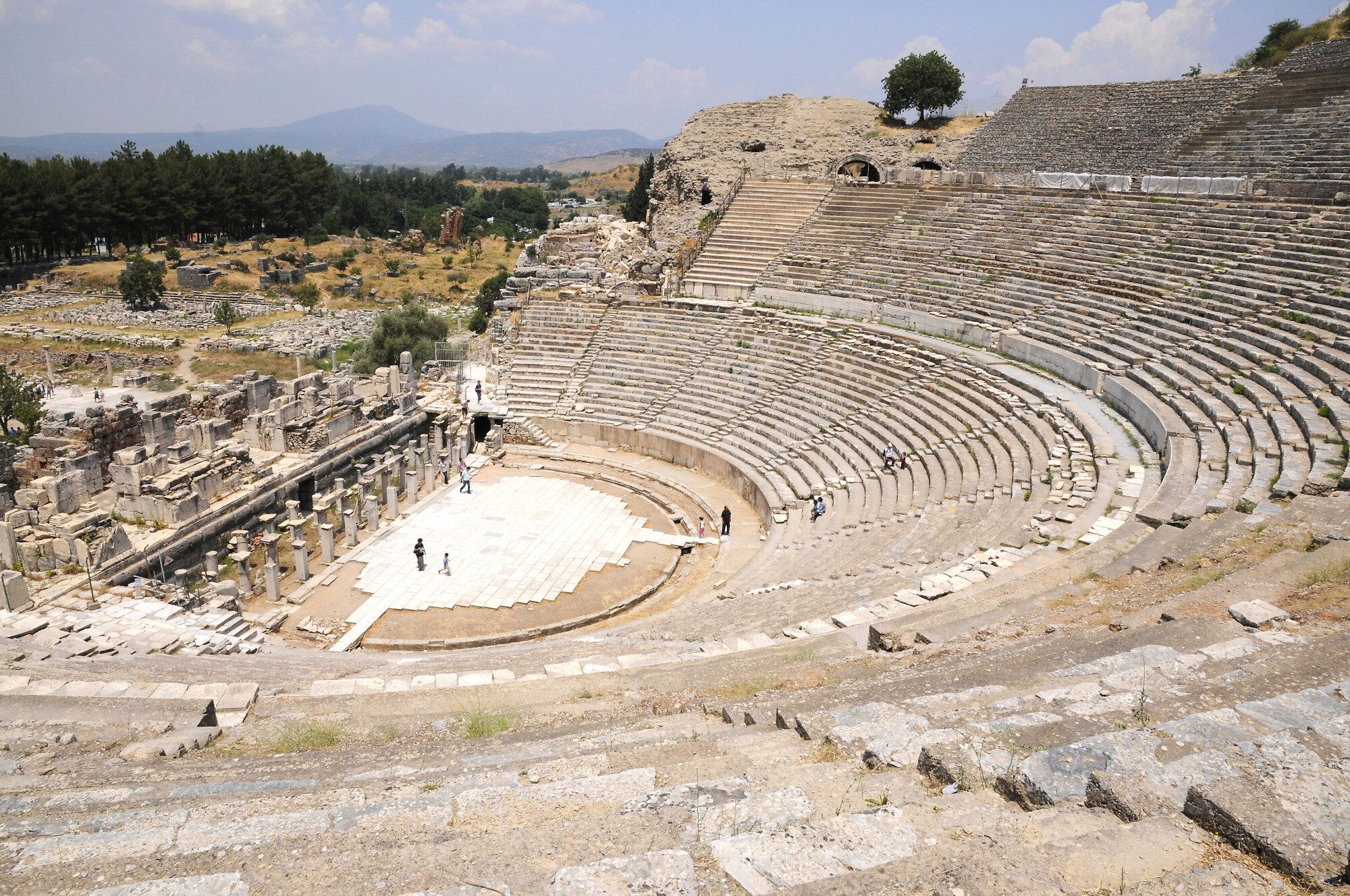 The Theatre of Ephesus, Photo by Gerhard Huber